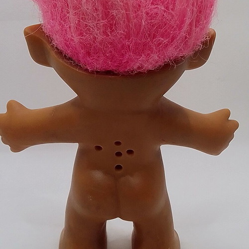 Efxoulis Troll Pink Hair used, height 12 cm