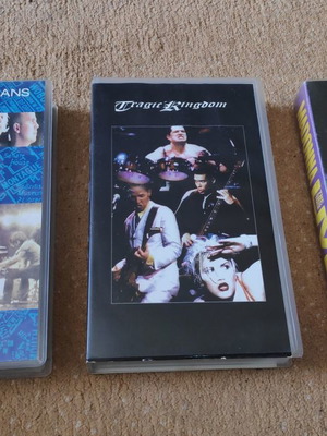 Μουσικά live VHS μεταχειρισμένα, πακέτο 3, Pop