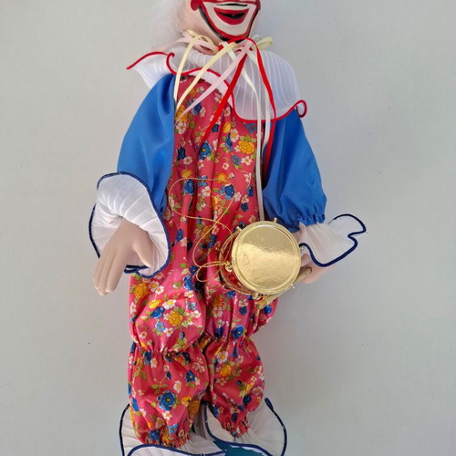 The Heritage Mint collectible clowns like new, set of 2, 40 cm