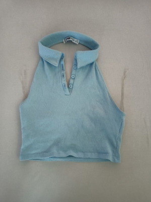 Blue New Yorker sleeveless shirt size S like new