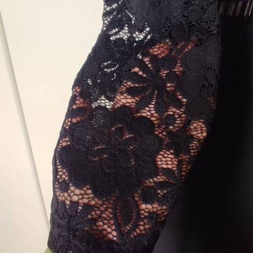 Acne Studios long black dress with lace, like new, evening