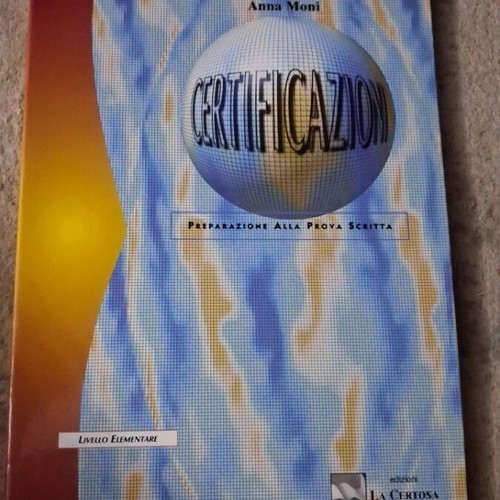 Certificazioni book for A1 Italian exam preparation