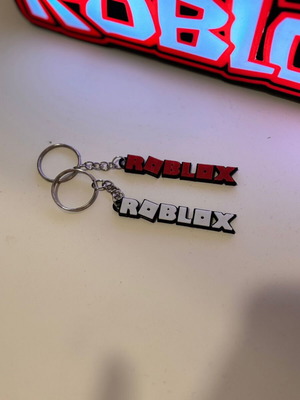 Roblox keychains set of 2 new, 3D printed