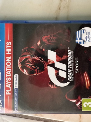 Gran Turismo Sport PS4 used, Greek edition PlayStation Hits