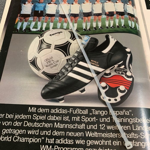 ESPANA 82 Kicker magazine insert, authentic original