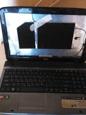 Acer Aspire 5542 laptop used, non-working for spare parts