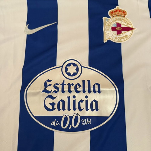 Deportivo La Coruña 2026 jersey, small, dri fit fabric
