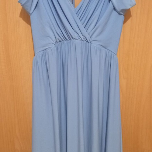 Asos midi dress new, blue, size XL