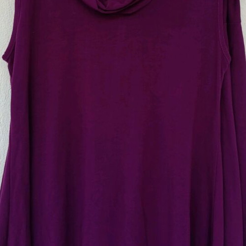 Asymmetric vintage set like new, purple