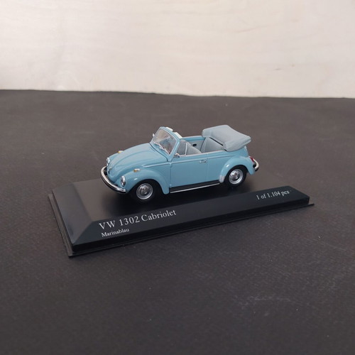 Minichamps VW 1302 Cabriolet 1:43 scale collectible model new