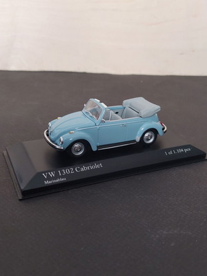 Minichamps VW 1302 Cabriolet συλλεκτικό μοντέλο 1:43 κλίμακα καινούργιο