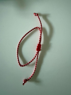 Handmade Martaki New White Red