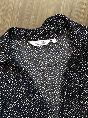 & Other Stories Mini Dress XS Like New, Blue and White