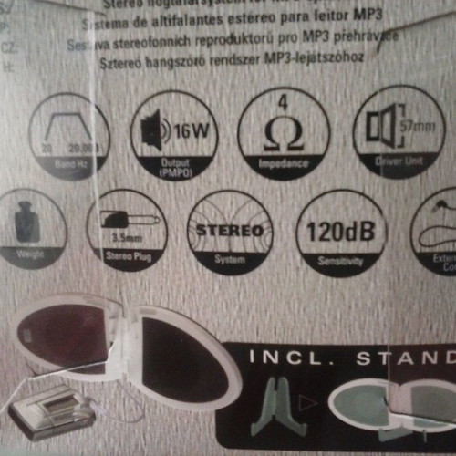 Speakers portable mp3/cd player/mobile