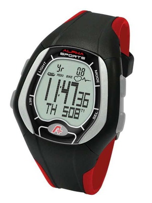 Alpha Sports TP 77 wristwatch new with speedometer