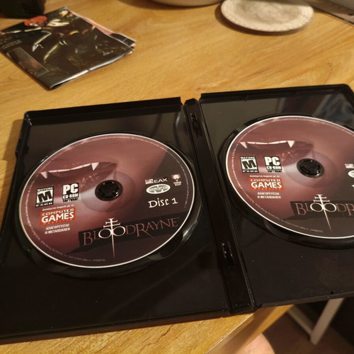Bloodrayne PC game like new with two CDs and booklet