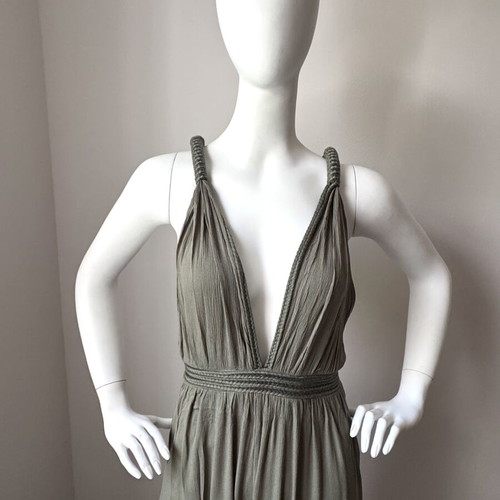 Bonsai jumpsuit olive green one size new