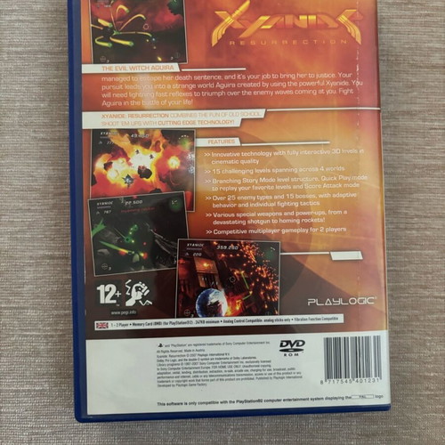 Xyanide Ressurection PlayStation 2 used English version
