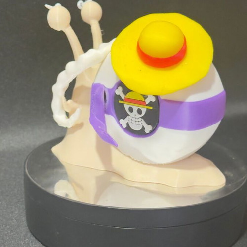 Den Den Mushi Gear 5 figure new, 3D printed, One Piece