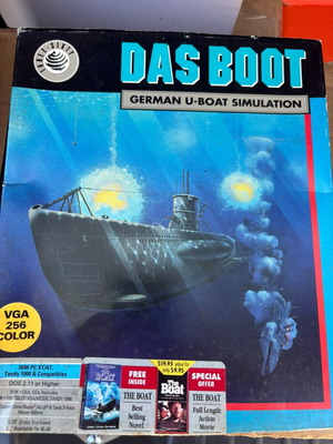 Das Boot Big Box PC simulation game used