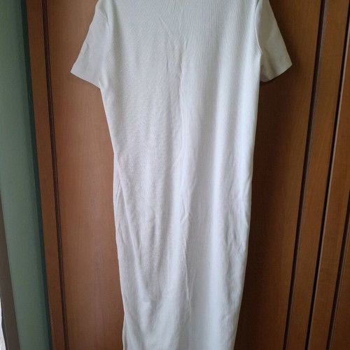 Calvin Klein women's dress white like new, size large