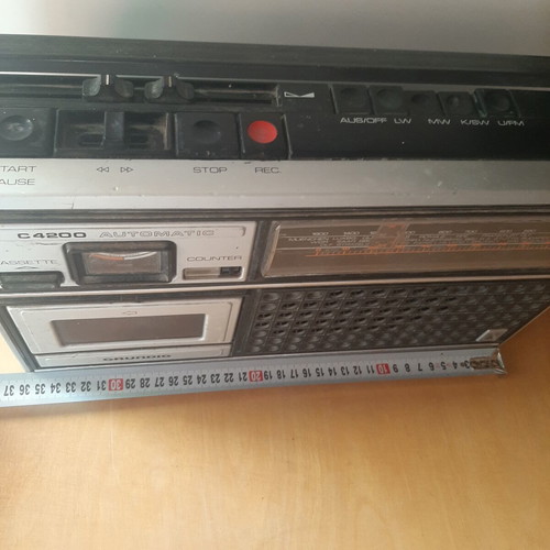 Grundig C4200 Automatic vintage radio cassette player used