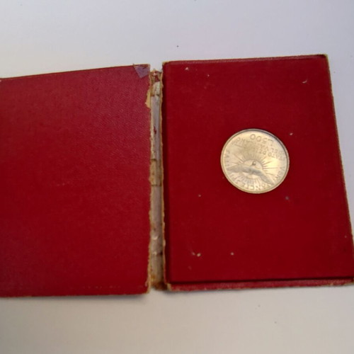 Vatican 500 Lira silver coin 1963 with packaging