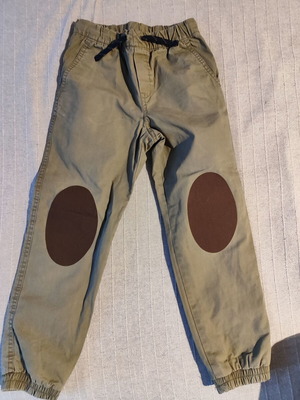 Polo Ralph Lauren pants used, khaki olive with thermal knee patches