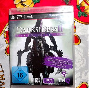Darksiders 2 PS3 σε πολύ καλή κατάσταση με το βιβλιαράκι του.