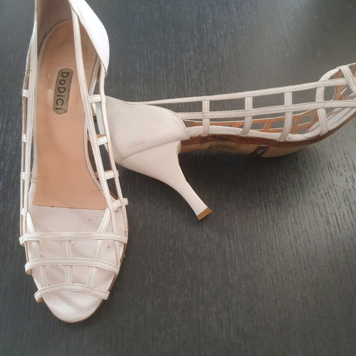 DoDiCi 8cm heels used, size 41, white