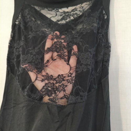 Blackwoman Mini Black Dress Size S Like New