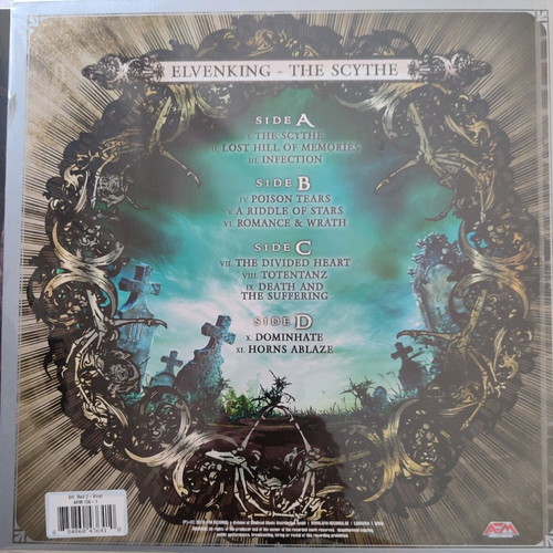 Elvenking The Scythe Anniversary Edition 2 Red Vinyls new