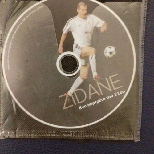 Zidane DVD used, biography with subtitles
