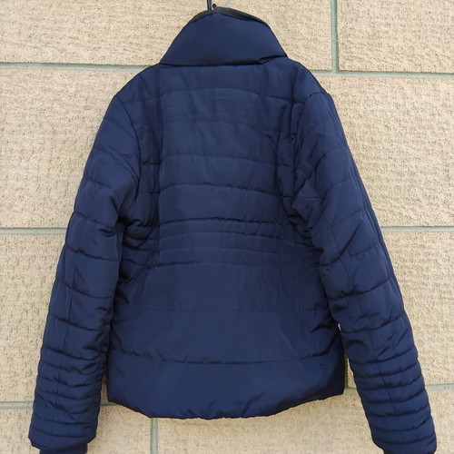 Jacket for 12 years old look at me like new, black and blue