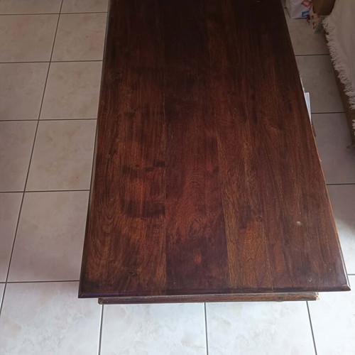 Coffee table made of solid pine wood with 6 drawers, like new