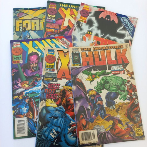 Marvel Comics pack of six issues 1996 like new