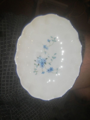 Bavaria porcelain plate 10x13cm, made in Germany