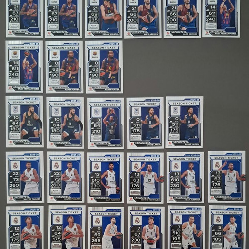 Panini Euroleague Contenders 2025-26 set of 115 cards like new