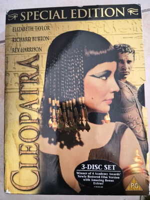Cleopatra Special Edition 3 DVD set used with English subtitles