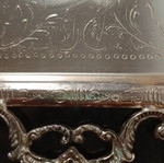Vintage silver serving tray, Silver Planet