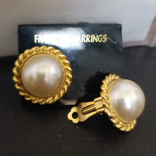 Faux earrings new, multicolor