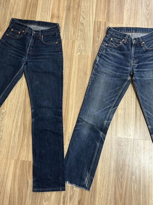 Levi's Bootcut Women's Jeans Used, Vintage, Pack of 2, Size 25-26