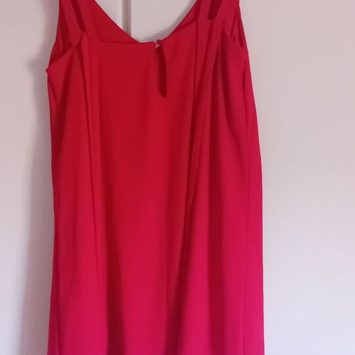 Red short dress Zara like new, size S