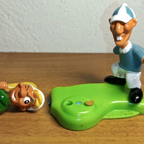 Old figures used with wear