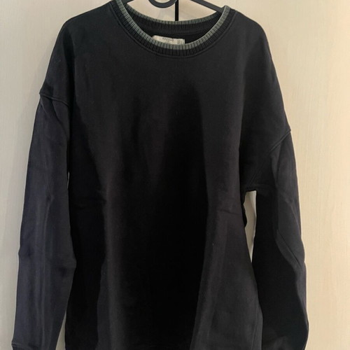 Mango black pullover like new, size M