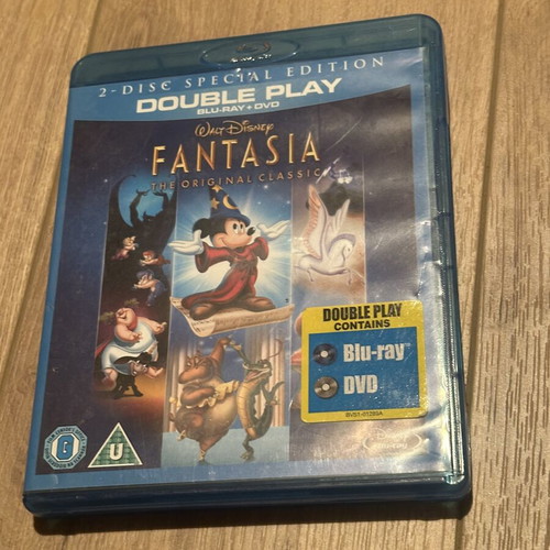 Fantasia Blu-Ray used, adventure animation with subtitles