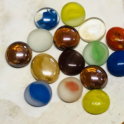 Cabochon multicolored stones pack of 15 new for jewelry making