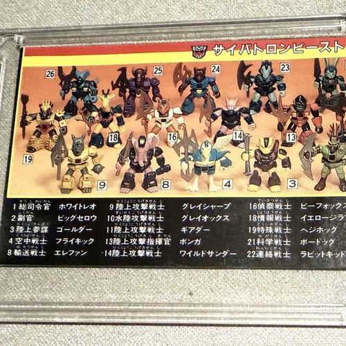 Takara 1987 Battle Beasts Beastformers Catalog like new, luxury case