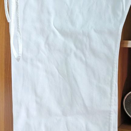 Taekwon Do uniform used, size XL, white belt