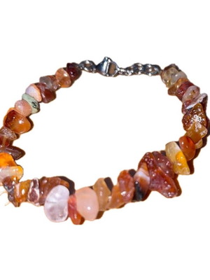 Carnelian bracelet new, handmade